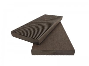 Tradycyjny taras wpc, solidny, dobry charakter, podłoga 137 x 23 mm z płaską powierzchnią, dwa rodzaje, trwała, długa żywotność na zewnątrz